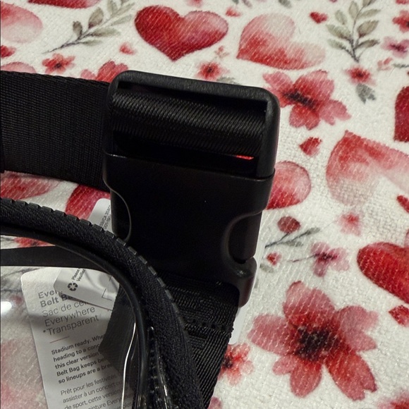 Lululemon Clear Everywhere Belt Bag Black Strap - Picture 5 of 6